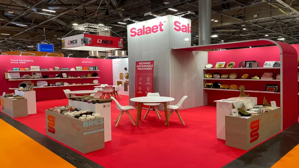 Ikonic360 Salaet stand Feria All4packing Paris Francia