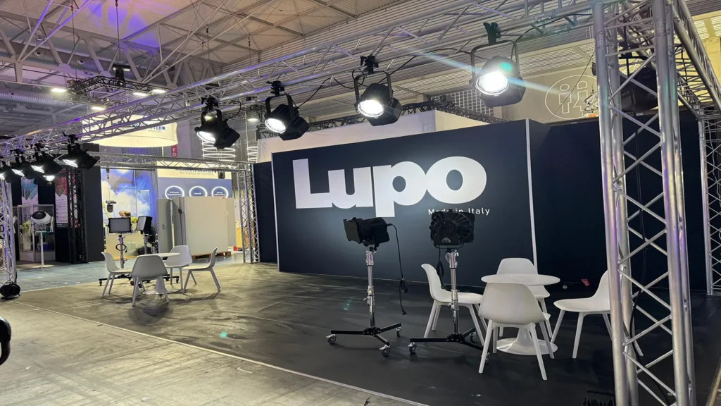 Ikonic360 Lupo stand Feria ISE Barcelona