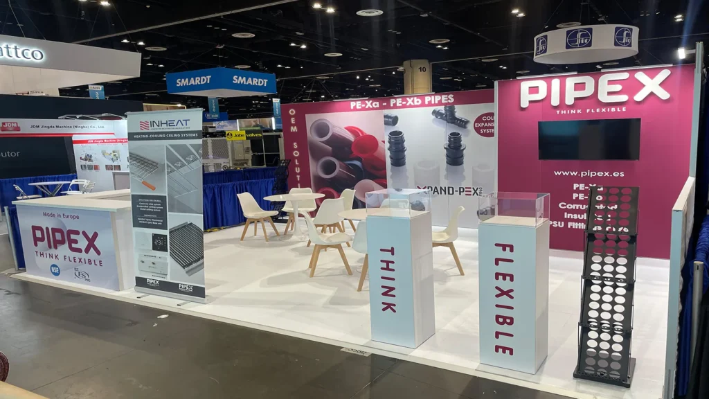 Ikonic360 Pipex stand Feria NSH Las Vegas USA