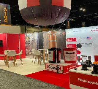 Ikonic360 Spazzolplastica stand Feria Interwire Atlanta USA