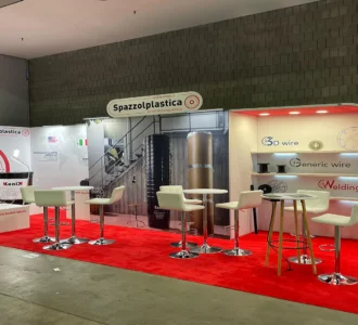 Ikonic360 Spazzolplastica stand Feria Interwire Atlanta USA