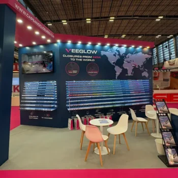 Ikonic360 Veeglow stand Feria PPW Paris