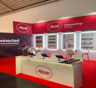 Ikonic360 Aiscan stand Feria Intersolar Munich Alemania