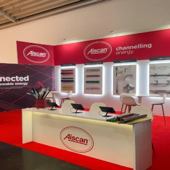 Ikonic360 Aiscan stand Feria Intersolar Munich Alemania