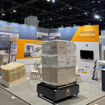 Ikonic360 Innova Group stand Feria PackExpo Chicago USA
