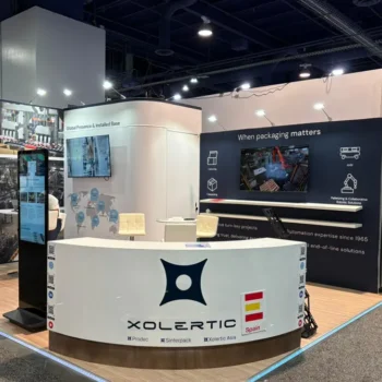 Ikonic360 Xolertic stand Feria PackExpo Las Vegas USA